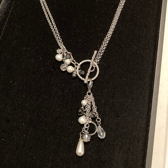 TOCARA DORIS. Crystal, Hematite, Freshwater & Glass Pearl, Onyx Stainless steel - Picture 4 of 4